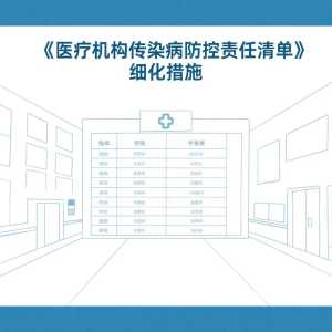 《医疗机构传染病防控责任清单》细化措施